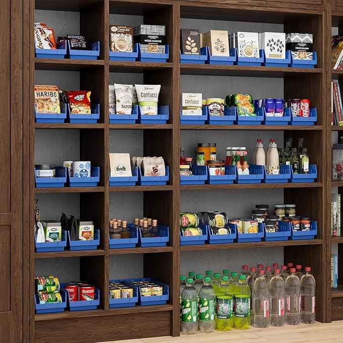 Akro-Mils 30130 Plastic Shelf Bins, Heavy Duty Storage Bins
