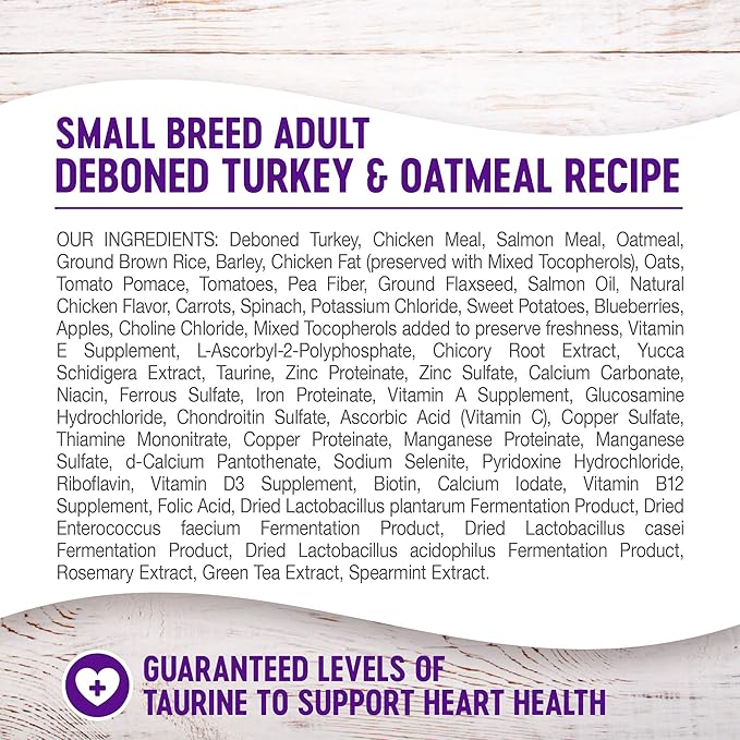 Whimzees Brushzees Extra Small Dental Treats + Wellness Complete Health Small Breed Dog Food, 12 lb Bag