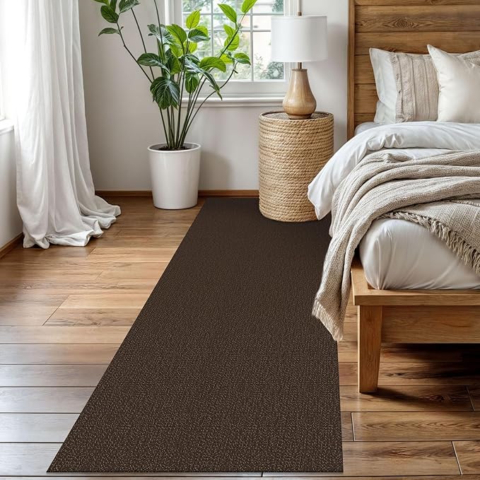 EARTHALL Washable Runner Rug 3x8 Ft Non Slip Runners
