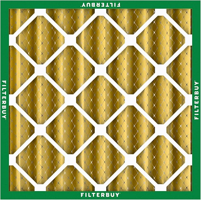 Filterbuy 19x19x4 Air Filter MERV 11 Superior Pet & Allergy Defense,