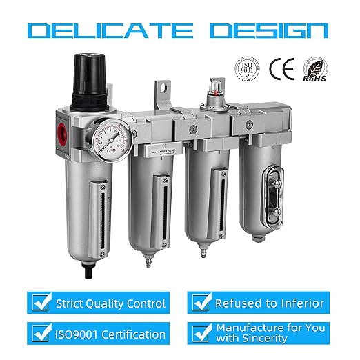 NANPU 3/4" NPT Industrial Grade 4 Stage Air Drying System
