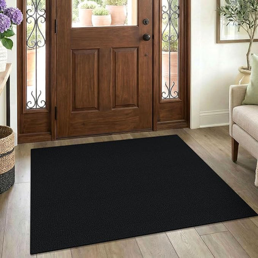 EARTHALL Washable Area Rug 3x4 Ft Non Slip Rugs