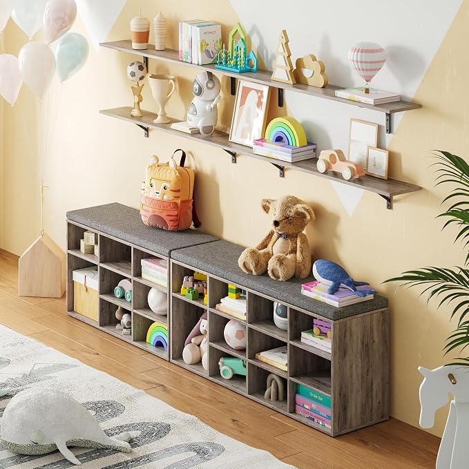 DINZI LVJ Shoe Storage Bench