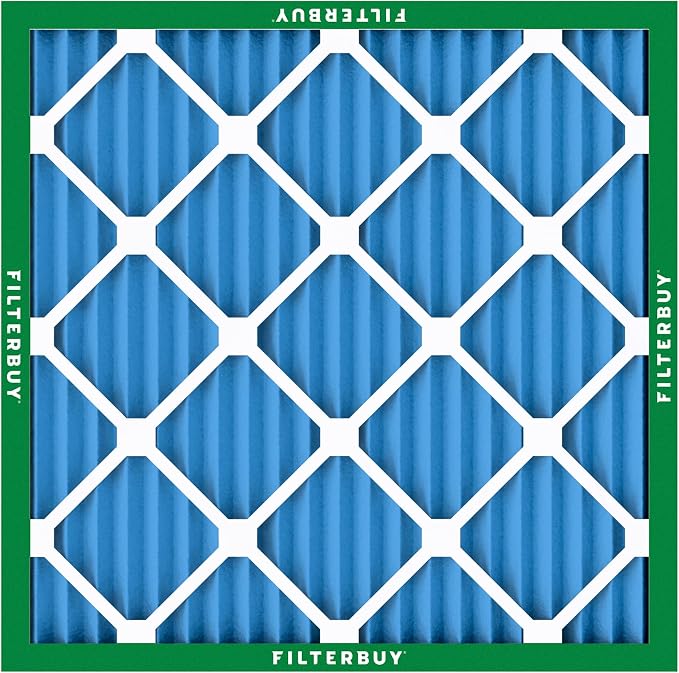 Filterbuy 19x19x1 Air Filter MERV 13 Optimal Smoke & Allergy Defense,