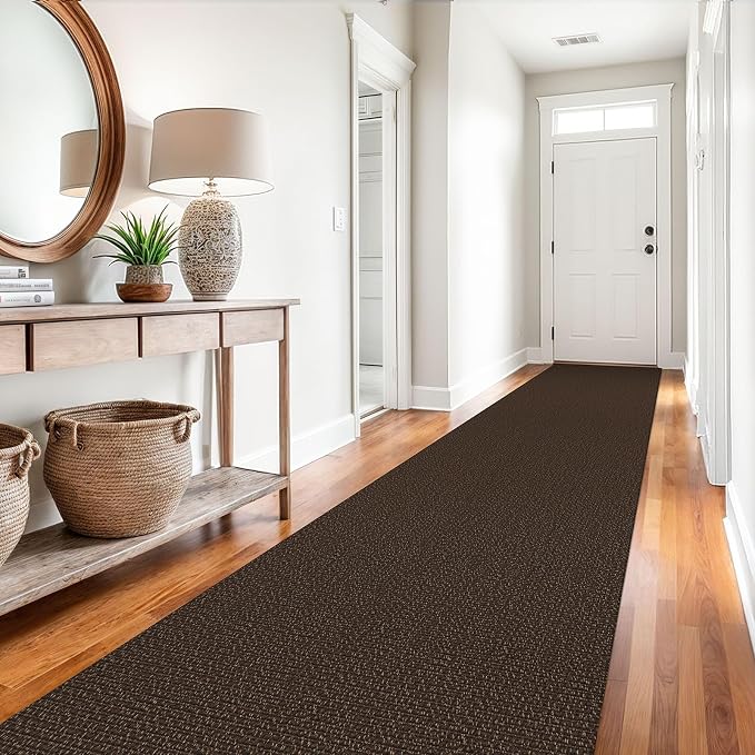 EARTHALL Extra Long Runner Rug 3x14 Ft Washable Runners
