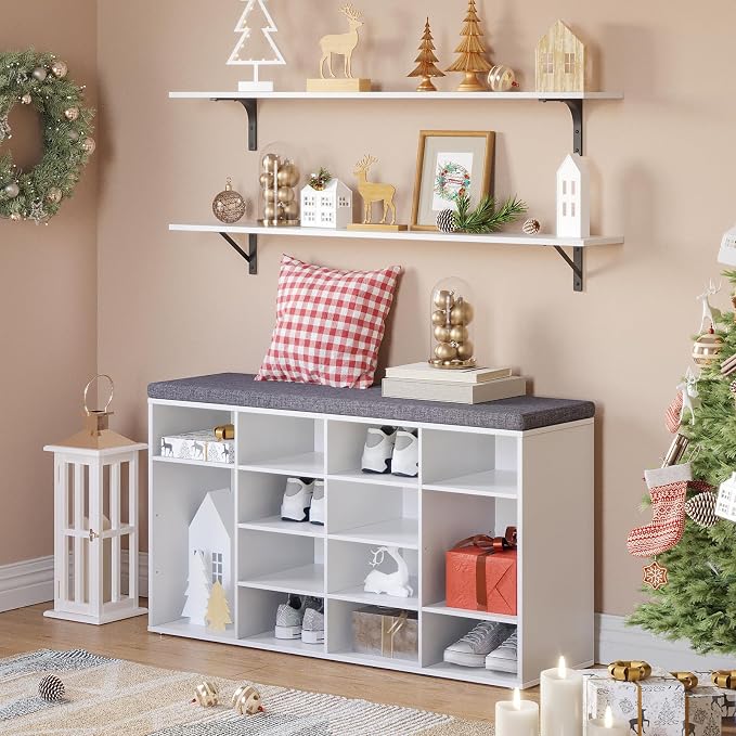DINZI LVJ Shoe Storage Bench