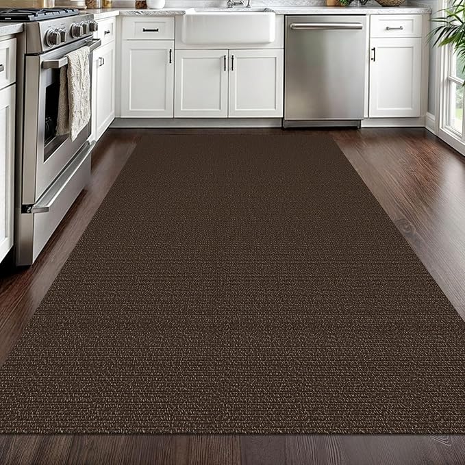 EARTHALL Washable Area Rug 4x6 Ft Non Slip Rugs
