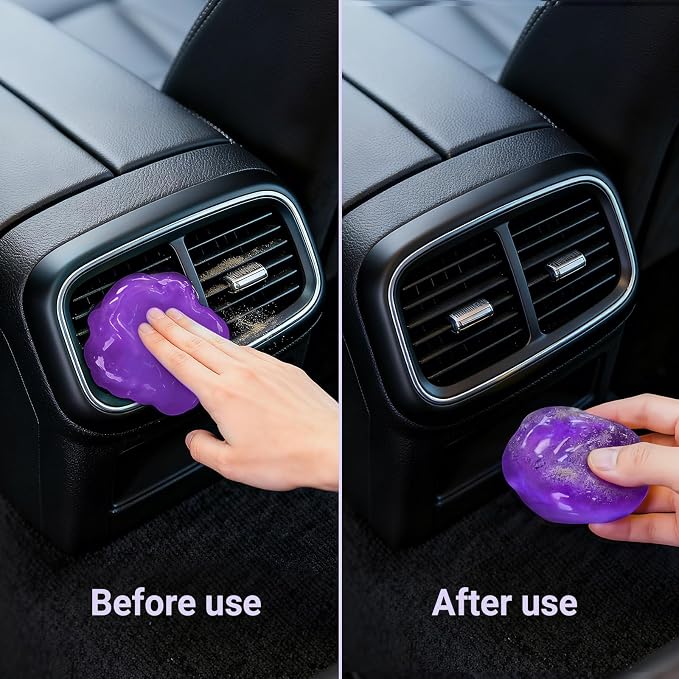 Car Cleaning Gel Reusable 2Pack