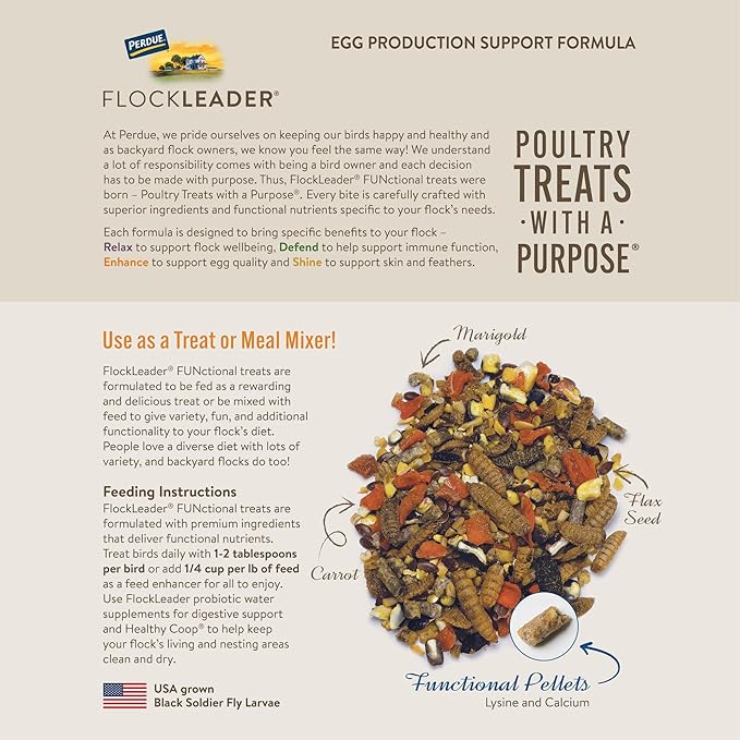 Enhance, Functional Poultry Treats for Egg Production & Quality, 1.5 lb (Pack of 2)