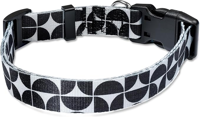 MS-5 Automatic Pet Door Collar, Genuine High Tech Pet Brand Dog Collar for Power Pet Doors - Deluxe Strap (Modern, Large) - DC-MDN-MS5-L