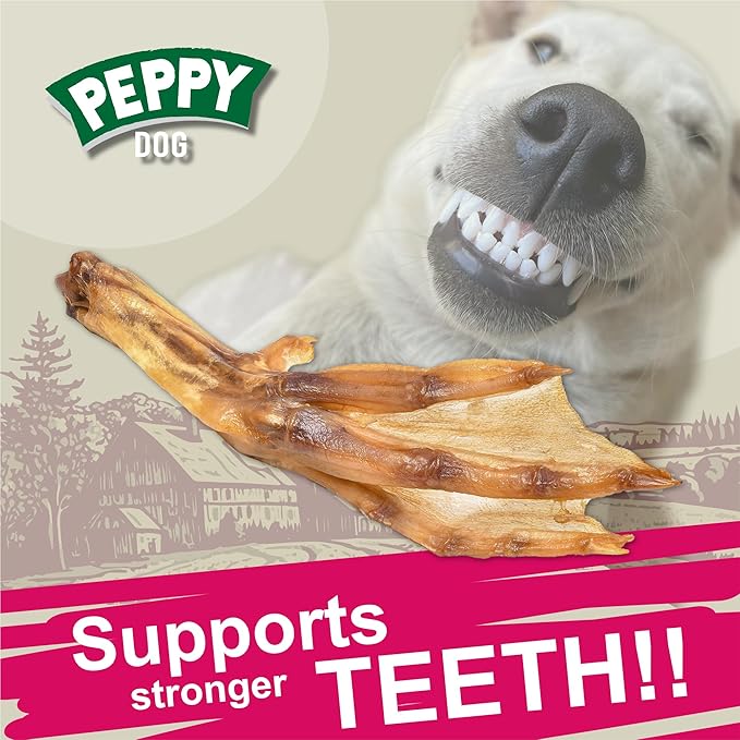 All Natural Duck Feet (70 oz, Approx. 110 pcs.) Dog Treats | Dehydrated for Freshness | Supports Joint Health with Glucosamine and Chondroitin | Promotes Dental Hygiene
