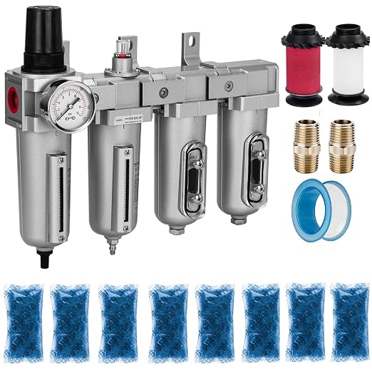 NANPU 3/4" NPT Industrial Grade 4 Stage Air Drying System