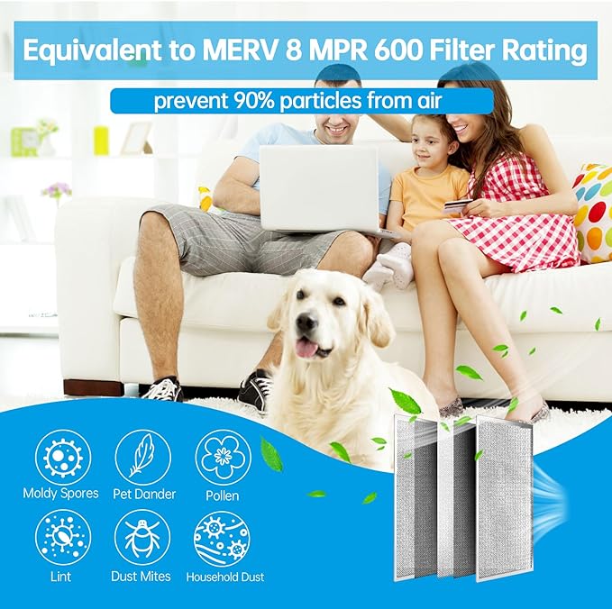 UBeesize 14x24x1 Reusable Electrostatic Air Filter HVAC AC Furnace Filter