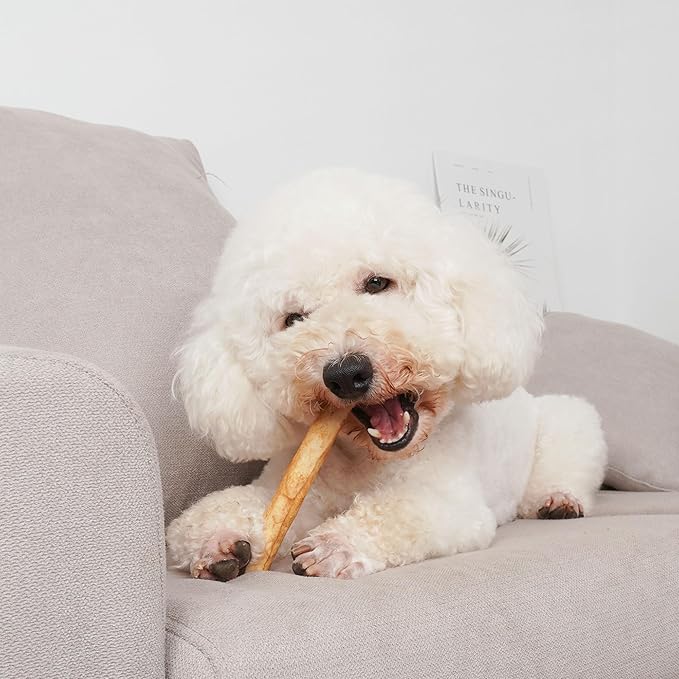 MON2SUN Dog Rawhide Rolls Twist Sticks 6.5 Inch Chew Treats Chicken Flavor 60 Count for Puppy and Small Dogs