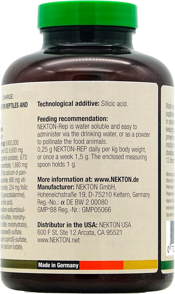 Nekton-Rep Vitamin Mineral Supplement for Reptiles 300g / 10.58oz