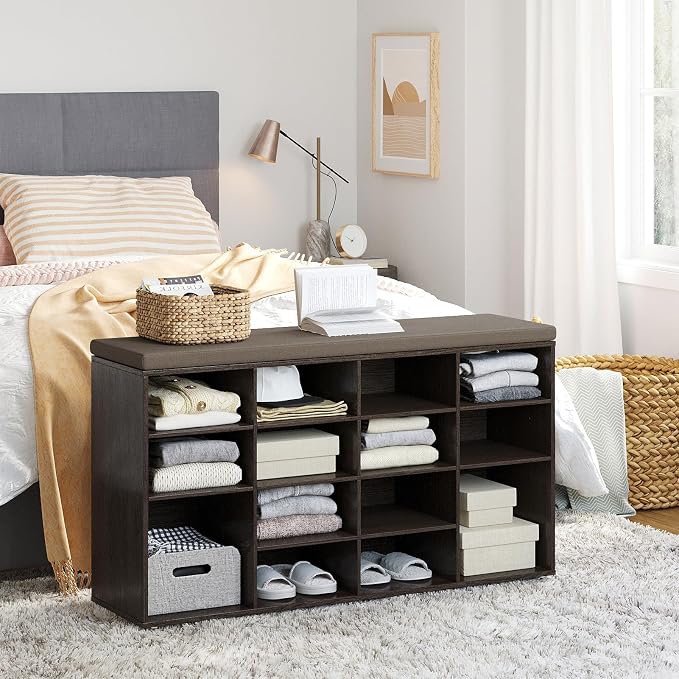 DINZI LVJ Shoe Storage Bench