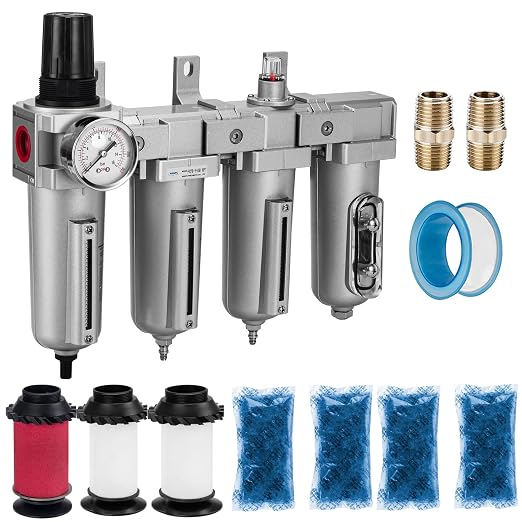 NANPU 3/4" NPT Industrial Grade 4 Stage Air Drying System