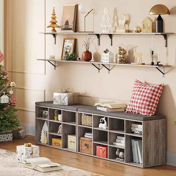 DINZI LVJ Shoe Storage Bench