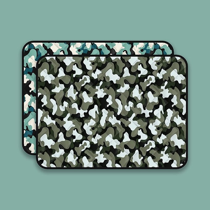 Waterproof Blanket, 29" x 34” - Seat Cover for Dogs and Pets. Ideal for Small and Medium Pet Crate Blankets, Settle mat, Diaper Changing and Playmat for Babies