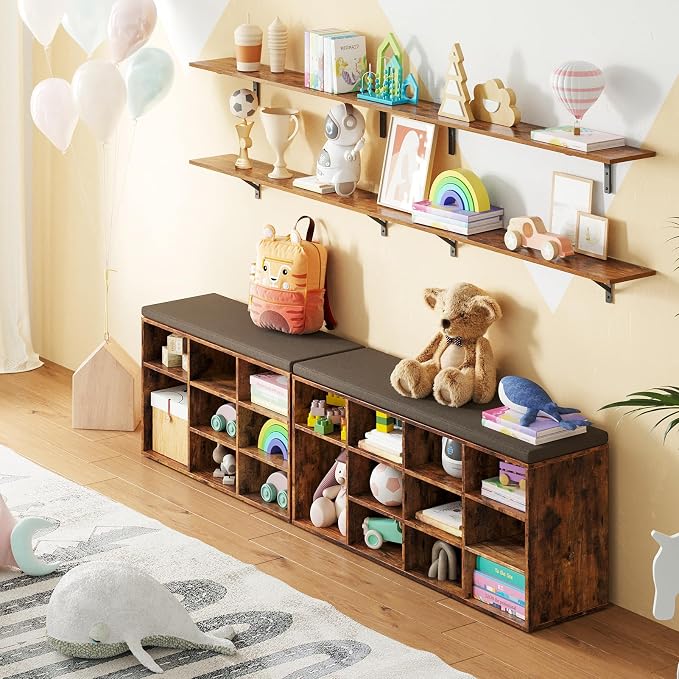 DINZI LVJ Shoe Storage Bench