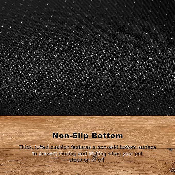 Dog Crate Mat for Dog Cages Olive Green Dog Bed for Small Dogs 24 Inch Dog Crate Bed Washable Dog Mats for Sleeping,Up to 25 lbs Soft and Fluffy Small Dog Bed for Crate Tire Printing Olive Green S.