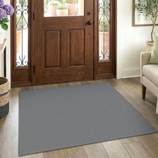 EARTHALL Washable Area Rug 3x4 Ft Non Slip Rugs