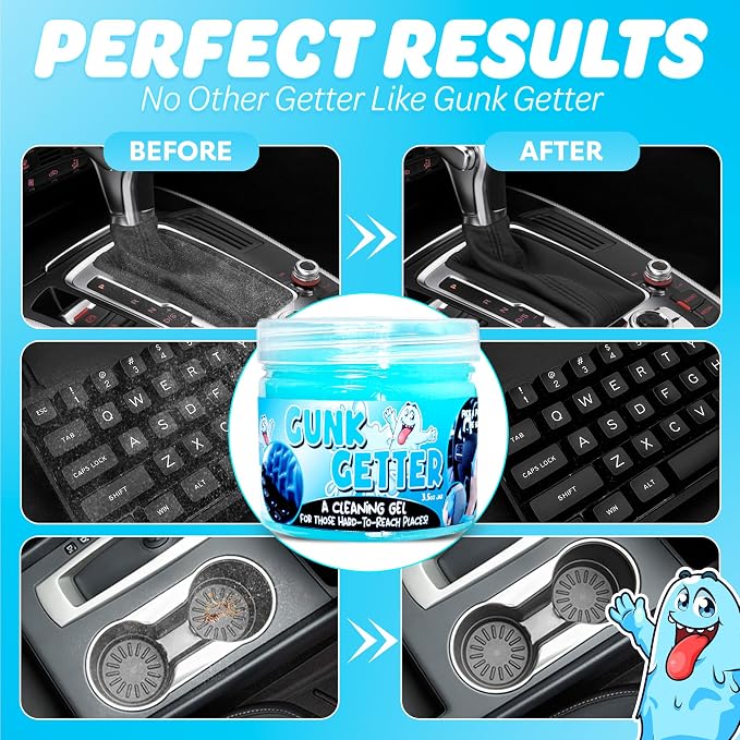 Gunk Getter 12 Pack Cleaning Gel