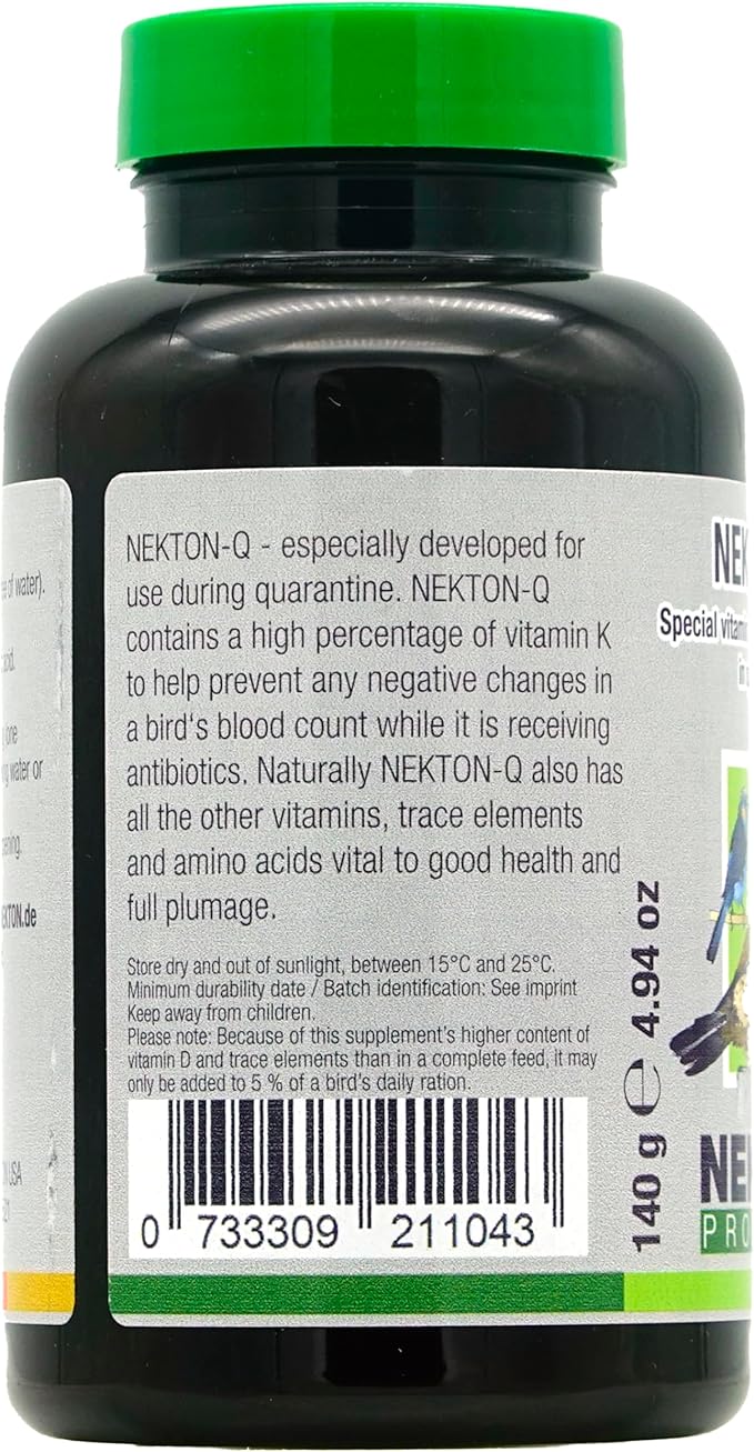 Nekton-Q Vitamin K Plus Other Vitamins for Birds 140g / 4.94oz