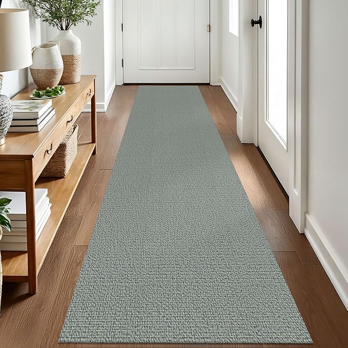 EARTHALL Washable Runner Rug 2x8 Ft Non Slip Runners