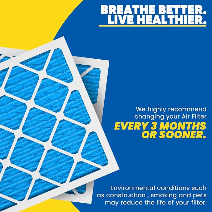 Maycold 14x20x1 MERV 11 Furnace Air Filter, High-Performance HVAC AC Filters