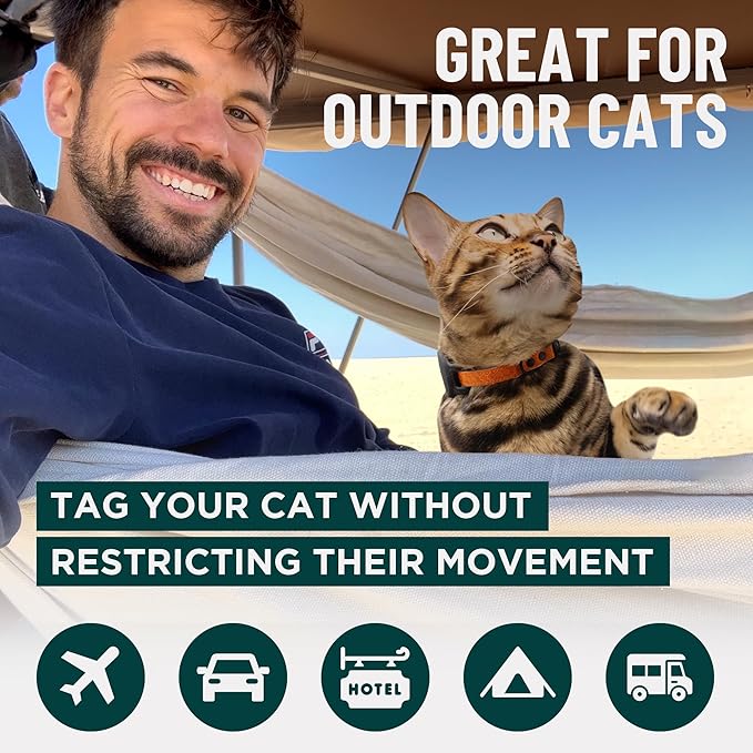 OutdoorBengal Black Breakaway Kitten Collar - Ultra Safe Quick Release Cat Collar for Small Kittens Under 6 Months – Soft-Padded, Lightweight, Adjustable, Thin and Comfortable, No Bell (Black, Kitten)