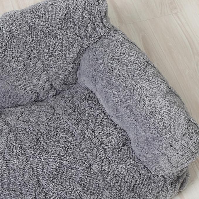 Pet Sofa - Plush Elastic Detachable Couch, Dog Bed Furniture, Softs Comfortable Lounger, Washable Animal Cushion with Plush Elastic | Pet Sofa for Puppys Cat Kitten Small Medium Large Breed Home