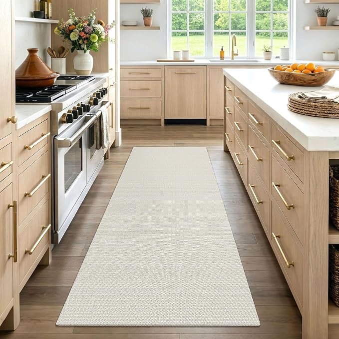 EARTHALL Washable Runner Rug 3x7 Ft Non Slip Runners