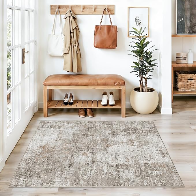 3x4 Washable Entryway Area Rug