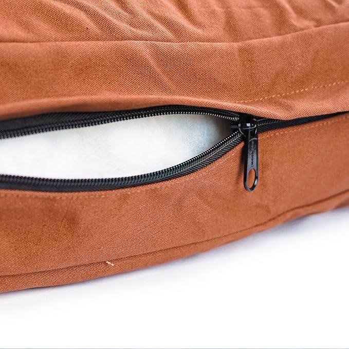 WHITEDUCK Dog Bed Cover (Brown) 35" Lx20 Wx4.3 th (M)