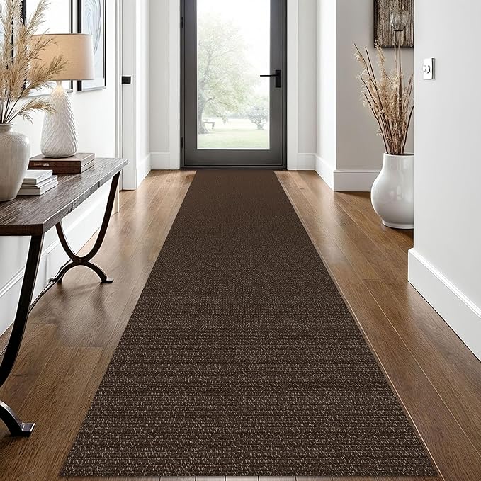 EARTHALL Washable Runner Rug 2x12 Ft Non Slip Runners