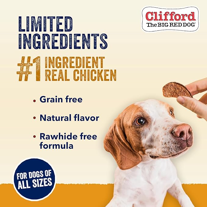 Chicken Jerky Dog Treat Chicken Strips Dog Jerky Treats for Dogs Canine Snacks Natural Canine high Protein Grain Free Snacks for Small and Large Dogs 6 oz