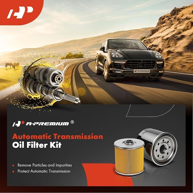 A-Premium Spin-on Automatic Transmission Fluid Filter, Compatible