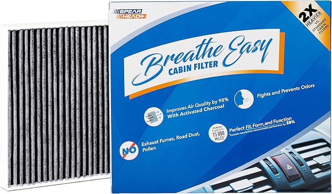 Spearhead Odor Defense Breathe Easy AC & Heater Cabin Filter | Fits 13-18 C-Max