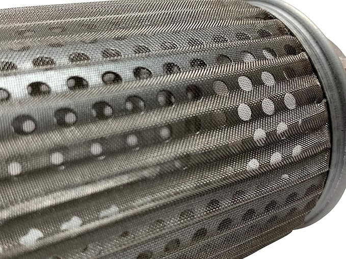 Air filter for regenerative blowers | Metal mesh | 2" Female Connection |
