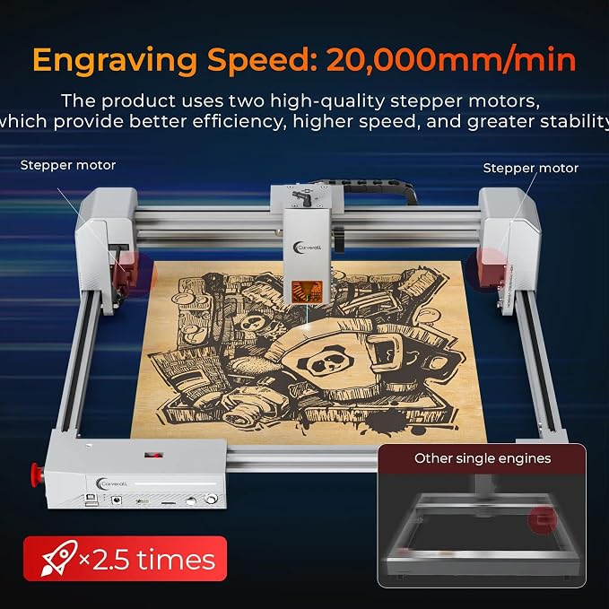 JL9 20W Laser Engraver and Cutter