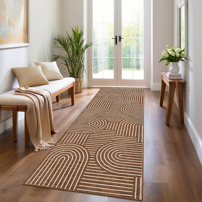 ROYHOME Modern Rug 2.5x8 Runners