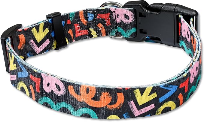 MS-5 Automatic Pet Door Collar, Genuine High Tech Pet Brand Dog Collar for Power Pet Doors - Deluxe Strap (Mac, Medium) - DC-MAC-MS5-M