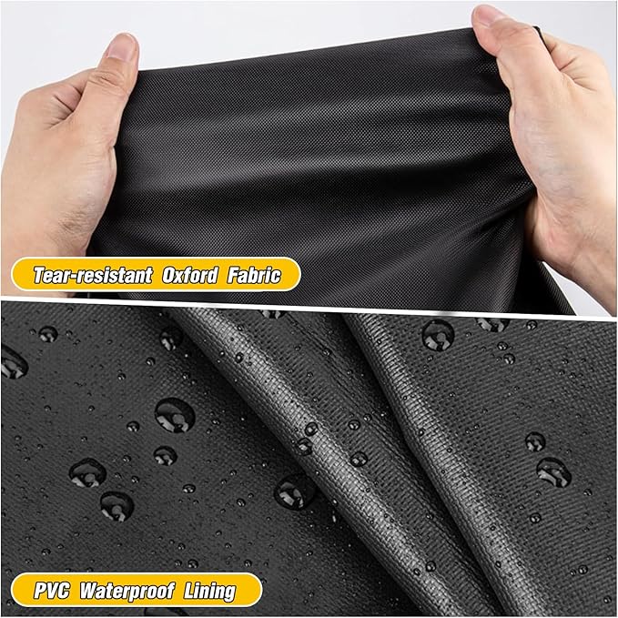 Kingling Outdoor Cat House Cover Weatherproof, Thermal Covers for Outdoor Cat House Catio Cat Cage Cover Winter for Large Cat Catio 4 Tiers Pet Enclosures House (Cover Only)- 77 "L x 36 "W x 70 "H