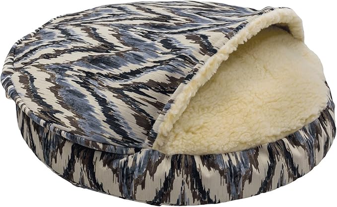 Snoozer Luxury Orthopedic Cozy Cave Pet Bed, Showdog Collection, Large - Palmer Dove