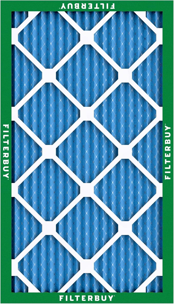 Filterbuy 10x24x1 Air Filter MERV 13 Optimal Smoke & Allergy Defense,