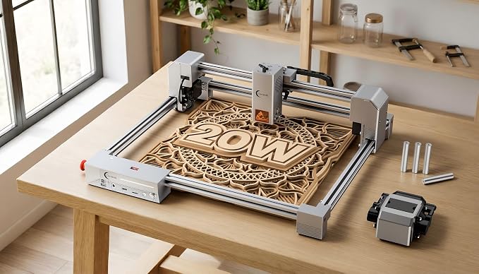 JL9 20W Laser Engraver and Cutter