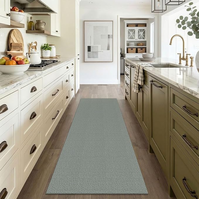 EARTHALL Washable Runner Rug 3x6 Ft Non Slip Runners