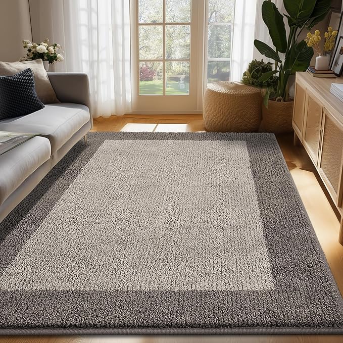 Washable Area Rug 48" x 72", Non Slip Kitchen Rug