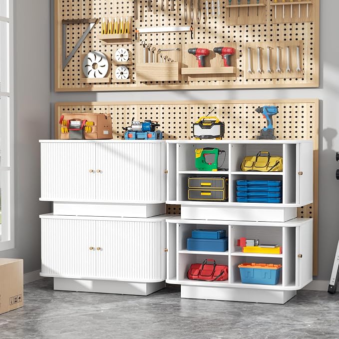 Fluted Shoe Storage Bench, Mud Room Benches